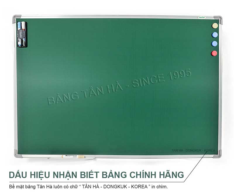 Dấu hiệu nhận biết bảng Tân Hà chính hãng
